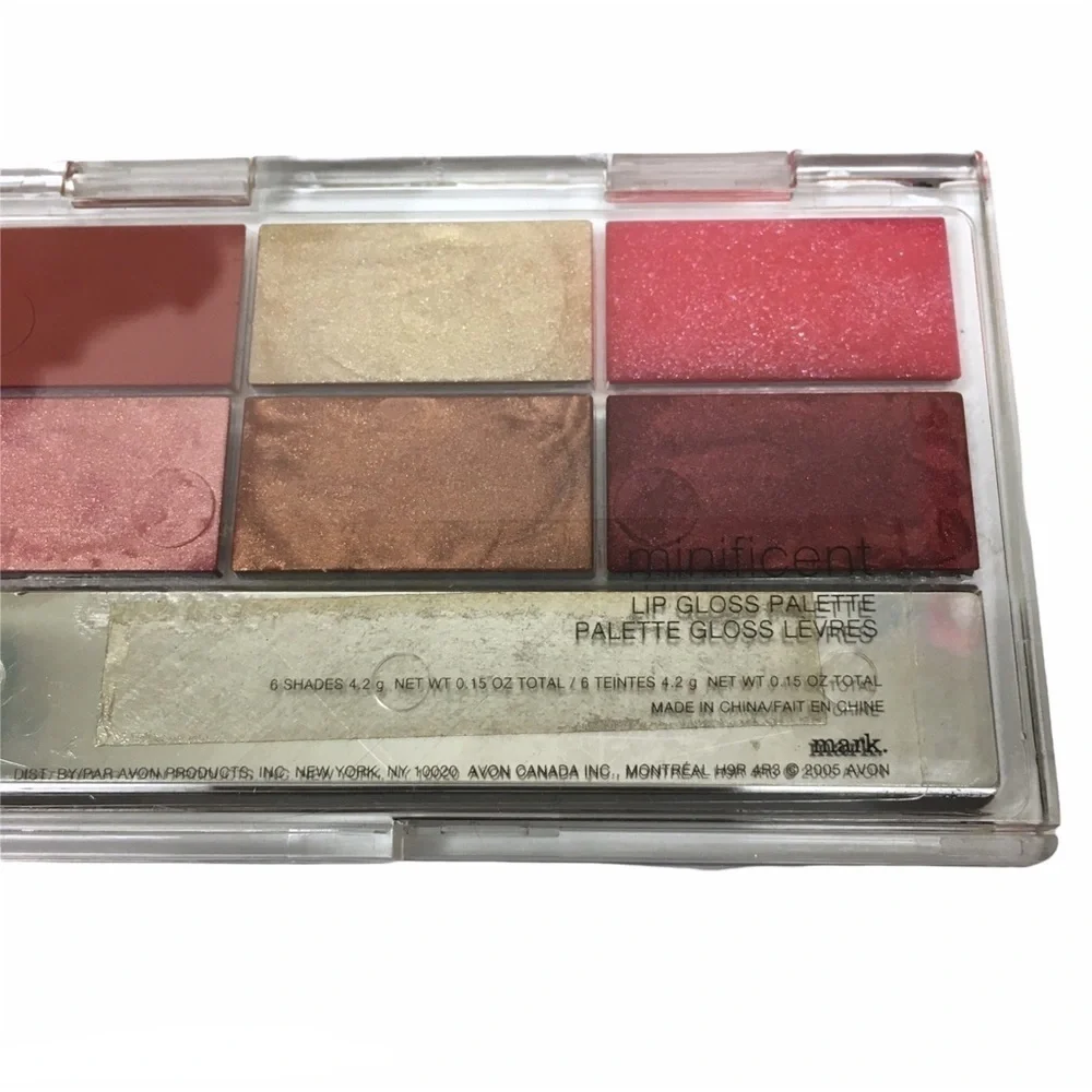 mark 5 Makeup Items Kiss Xpert Lip Treatment Mini Gloss Crystal Shimmer Powder